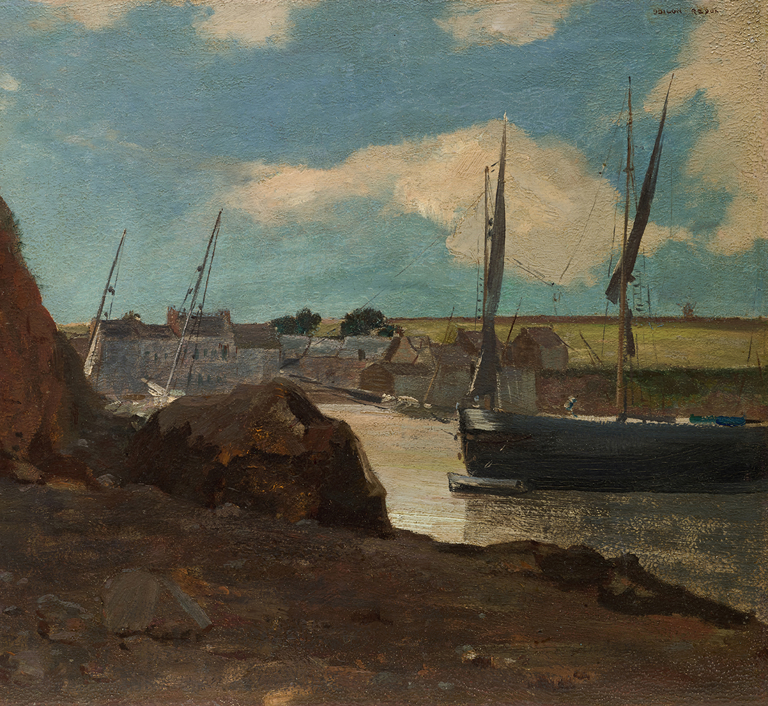 The Port of Morgat, 1882