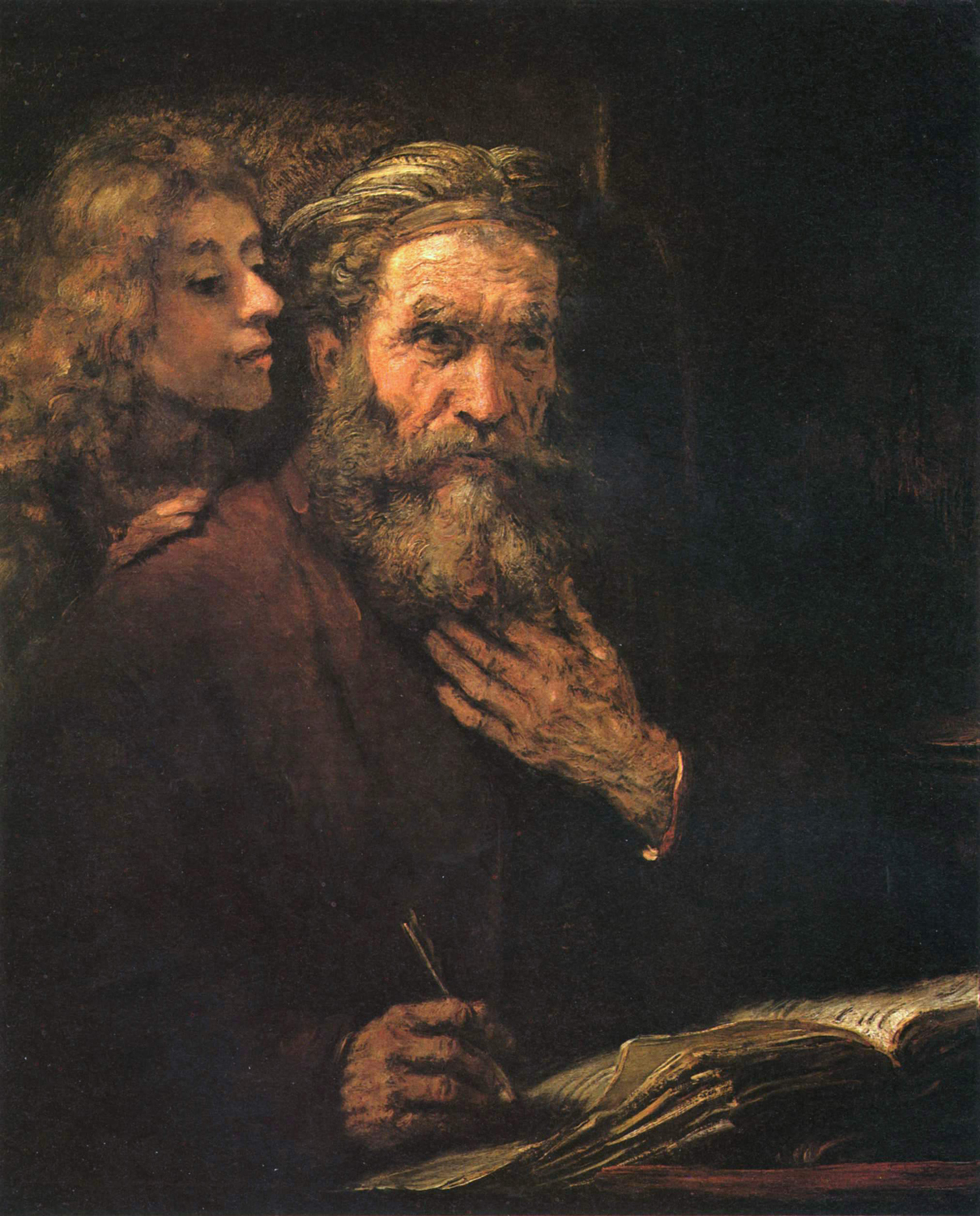 The Evangelist Matthew and the Angel, 1661