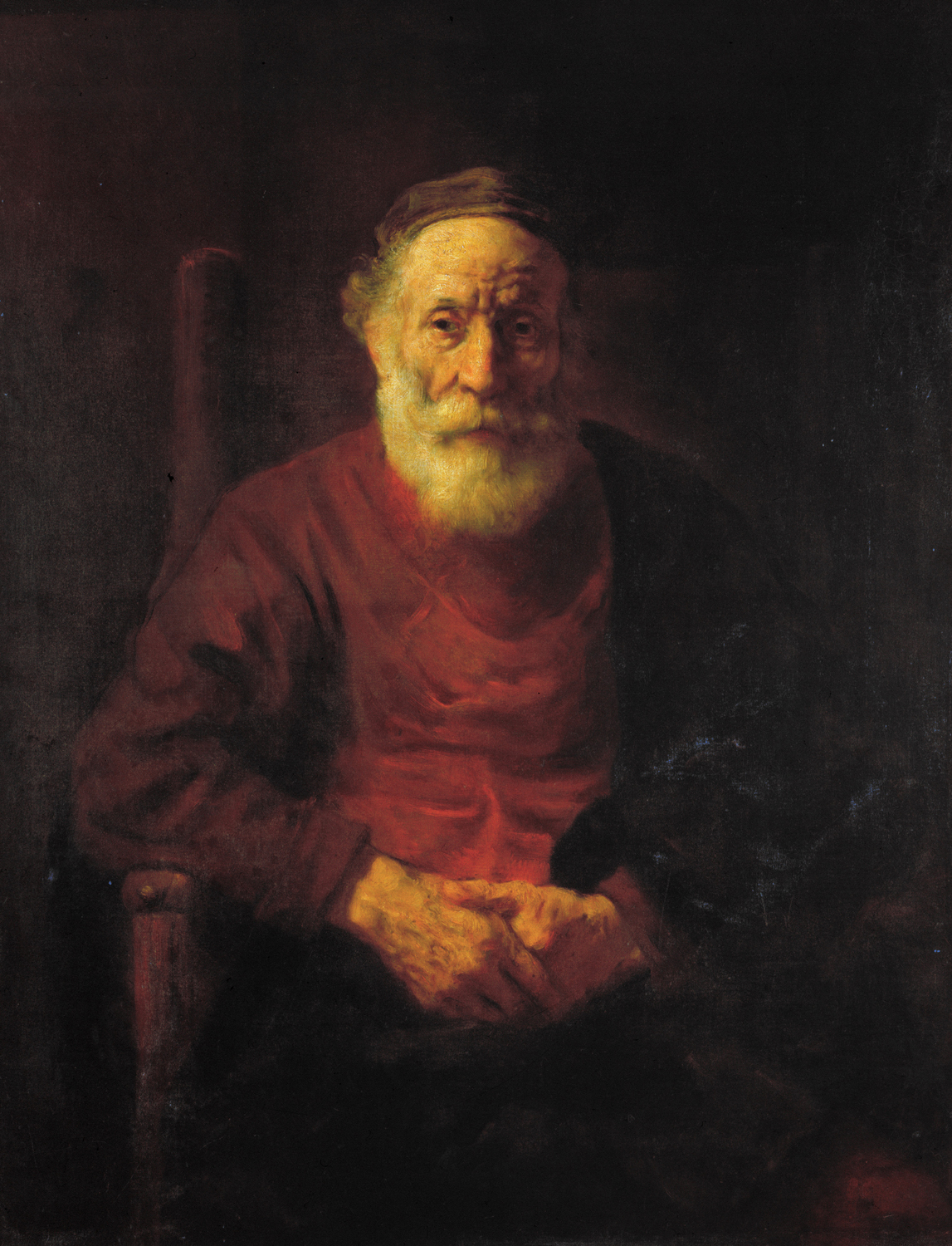 An Old Man in Red, c. 1652-54