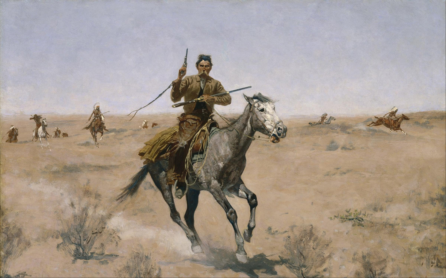 The Flight, 1895