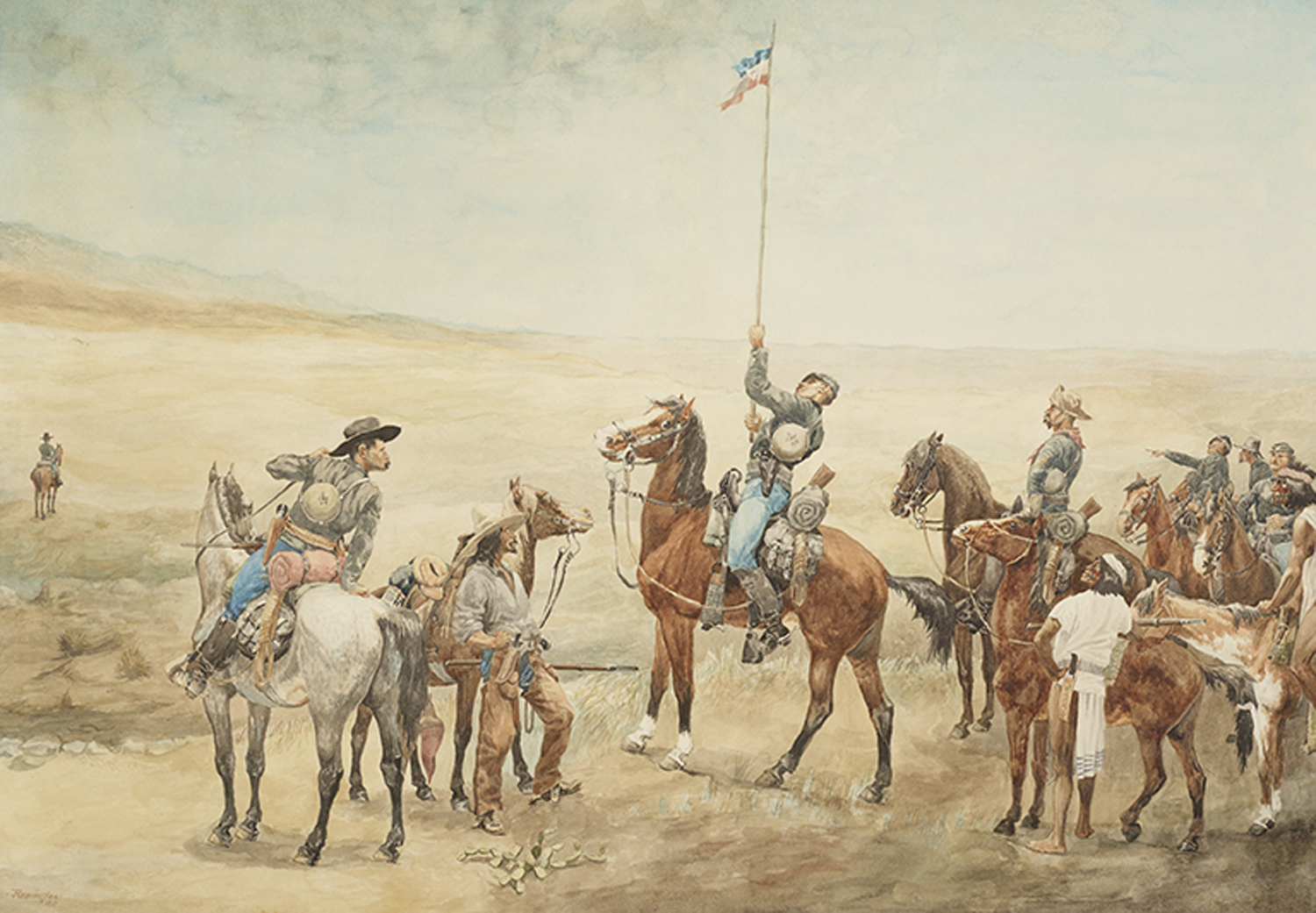 Signaling the Main Command, 1885