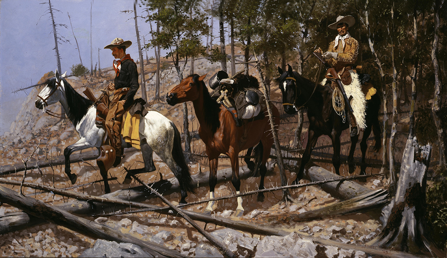 Prospecting for a Cattle Range, 1889