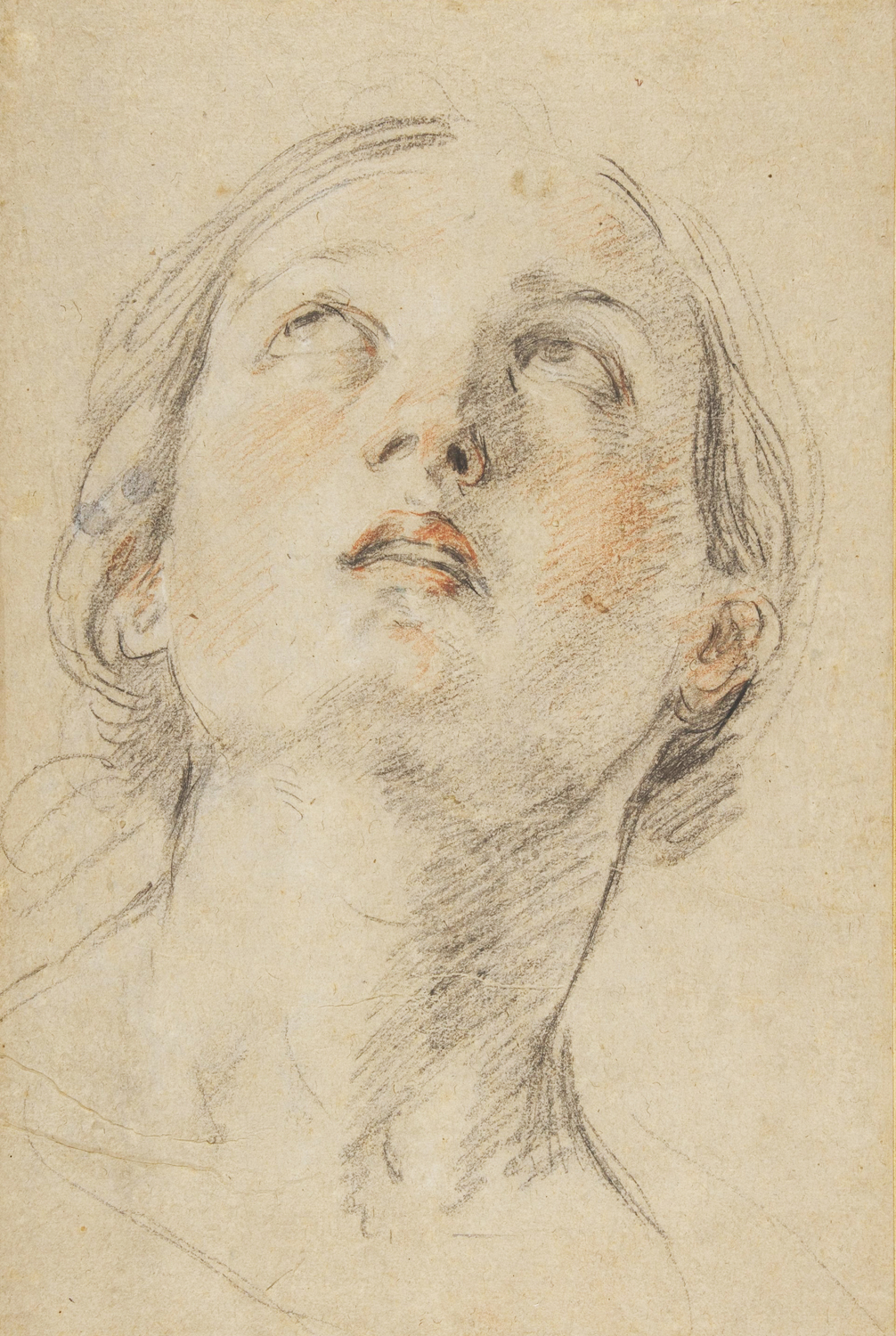 The Head of a Woman Looking Up (Judith), c. 1625-26