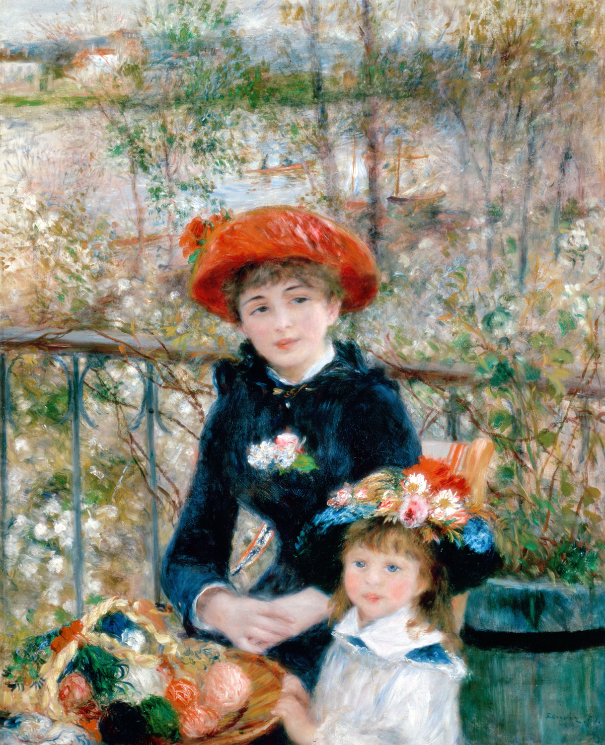 On the Terrace, 1881