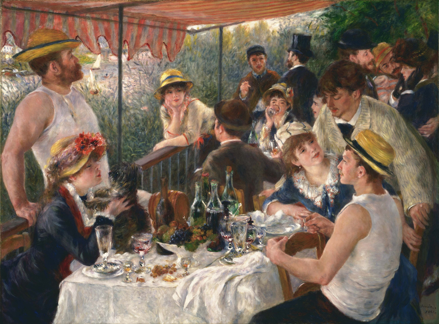 Luncheon of the Boating Party, 1880-81