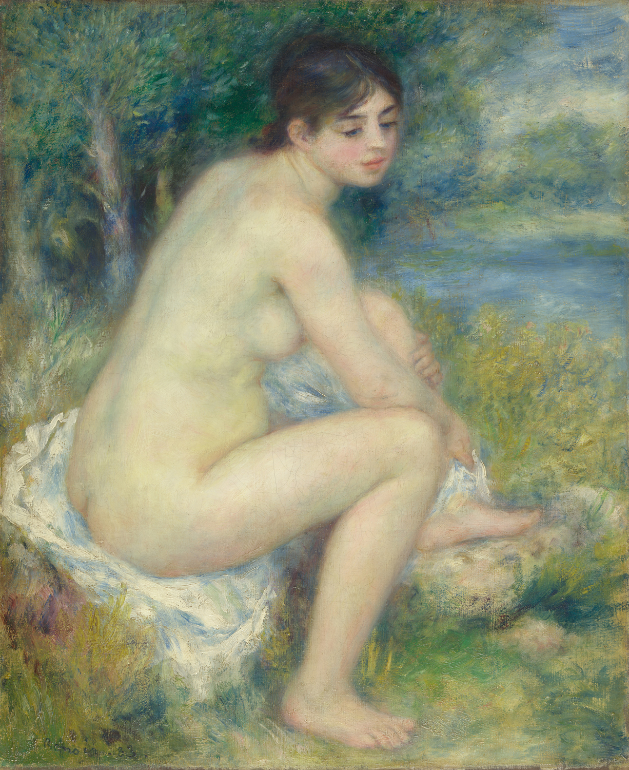 Femme Nue dans un Paysage (Nude Woman in a Landscape), 1883