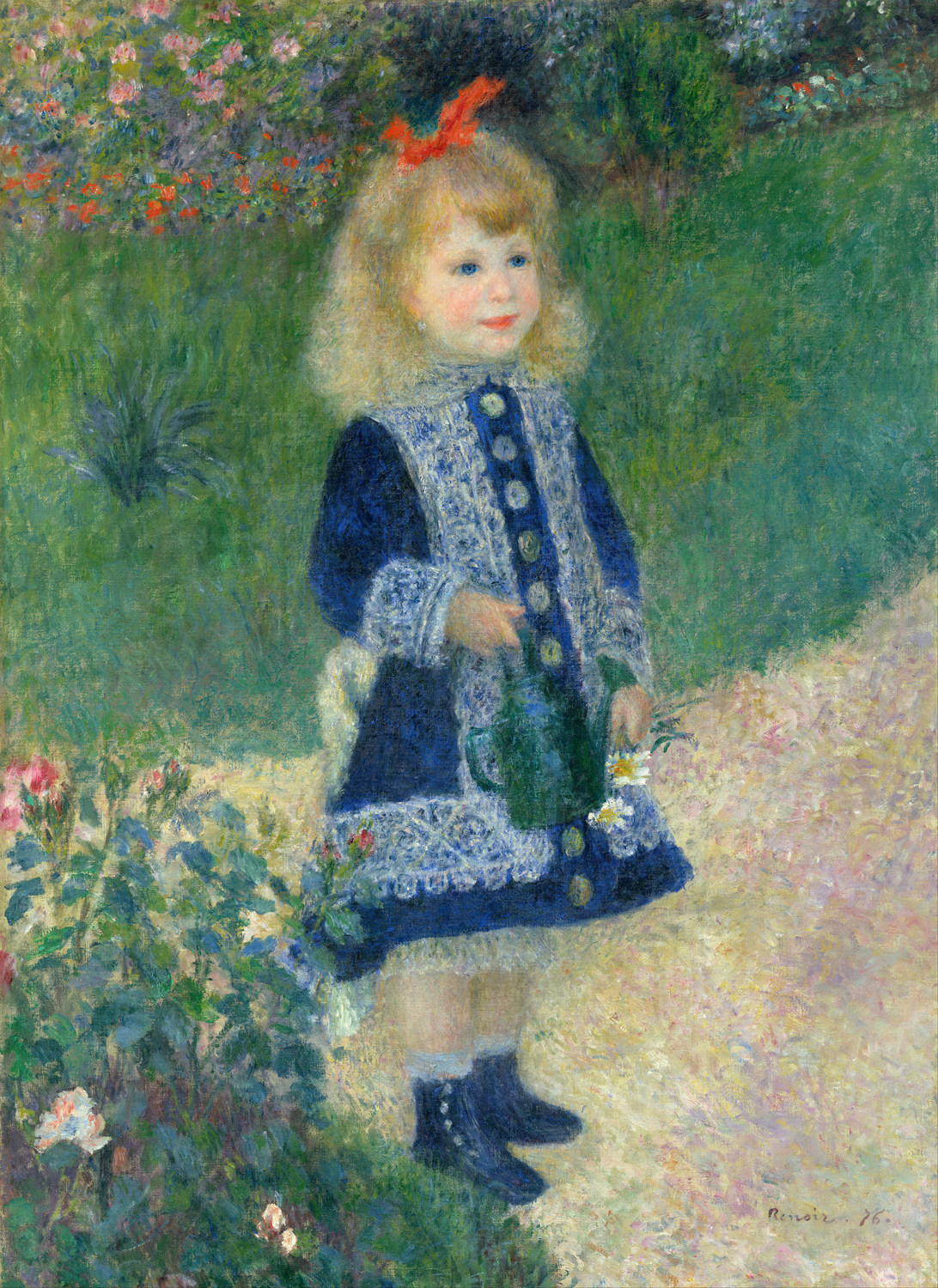 Girl with a Watering Can, 1876