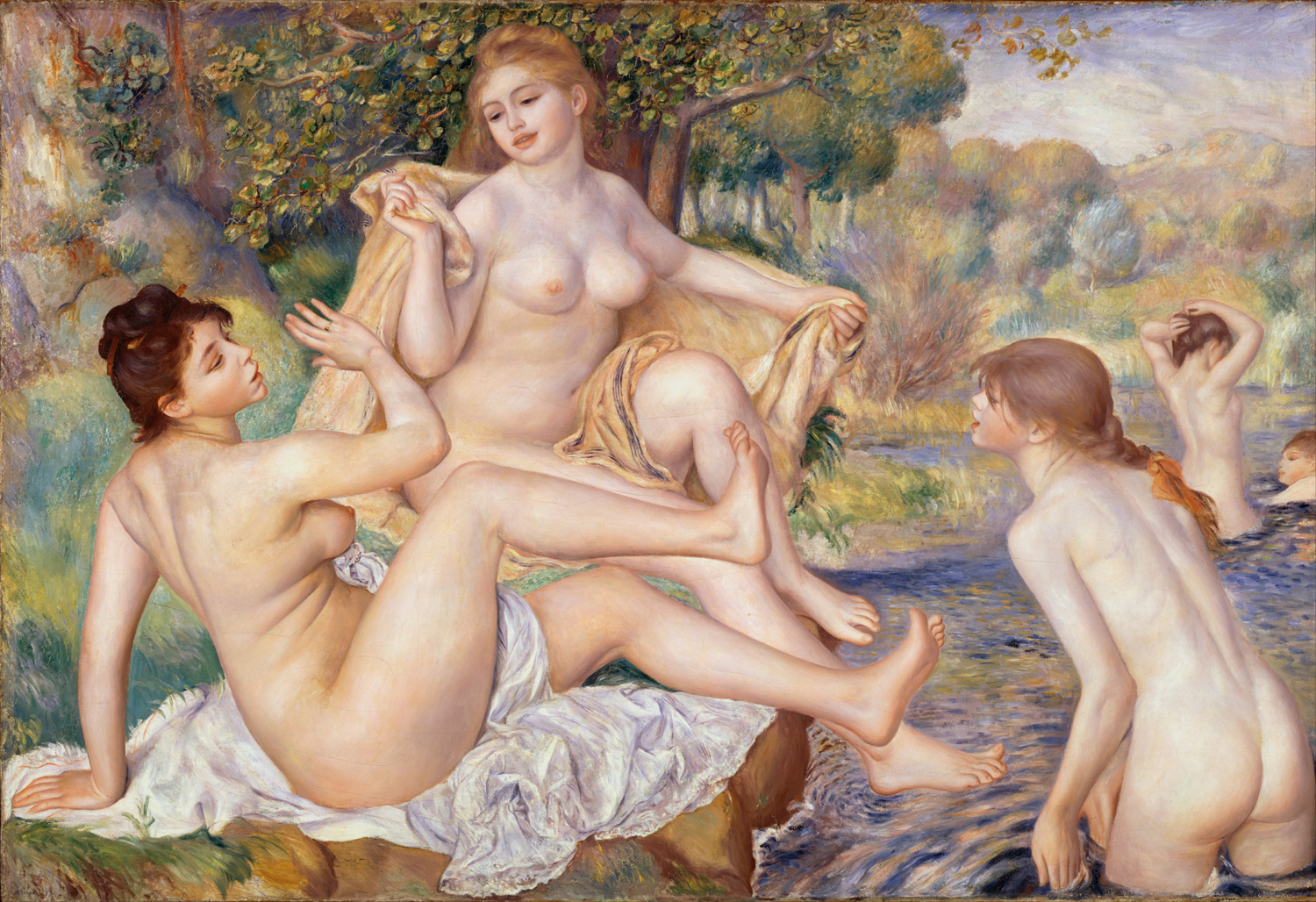 Les Grandes Baigneuses (The Large Bathers), 1884-87