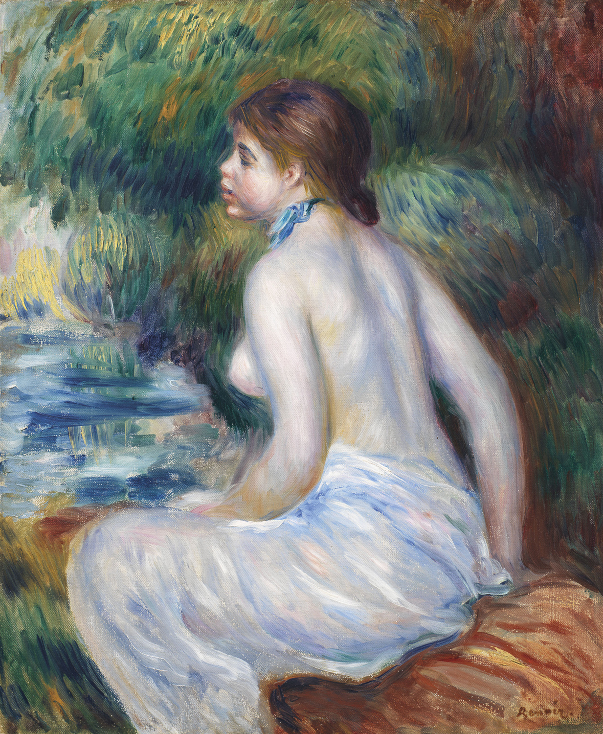 Femme Baigneuse Assise, 1890