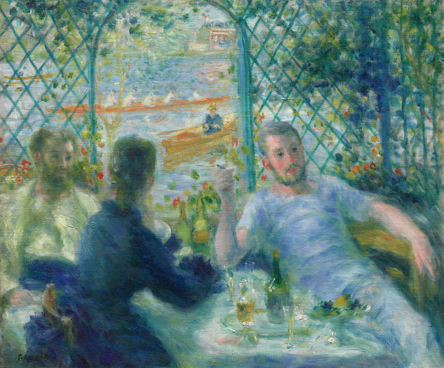 Lunch at the Restaurant Fournaise (The Rowers' Lunch), 1875