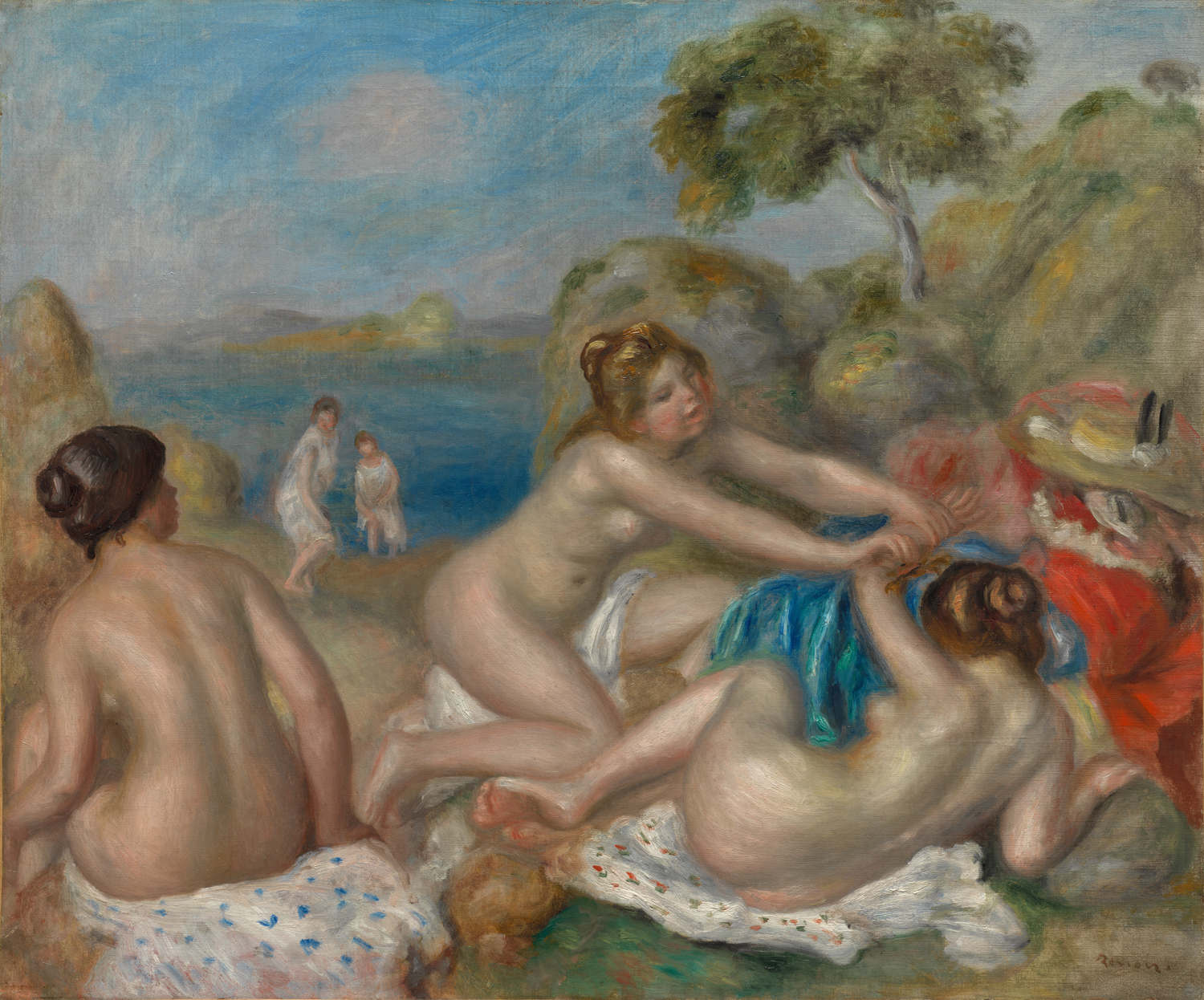 Bathers Playing with a Crab, 1892