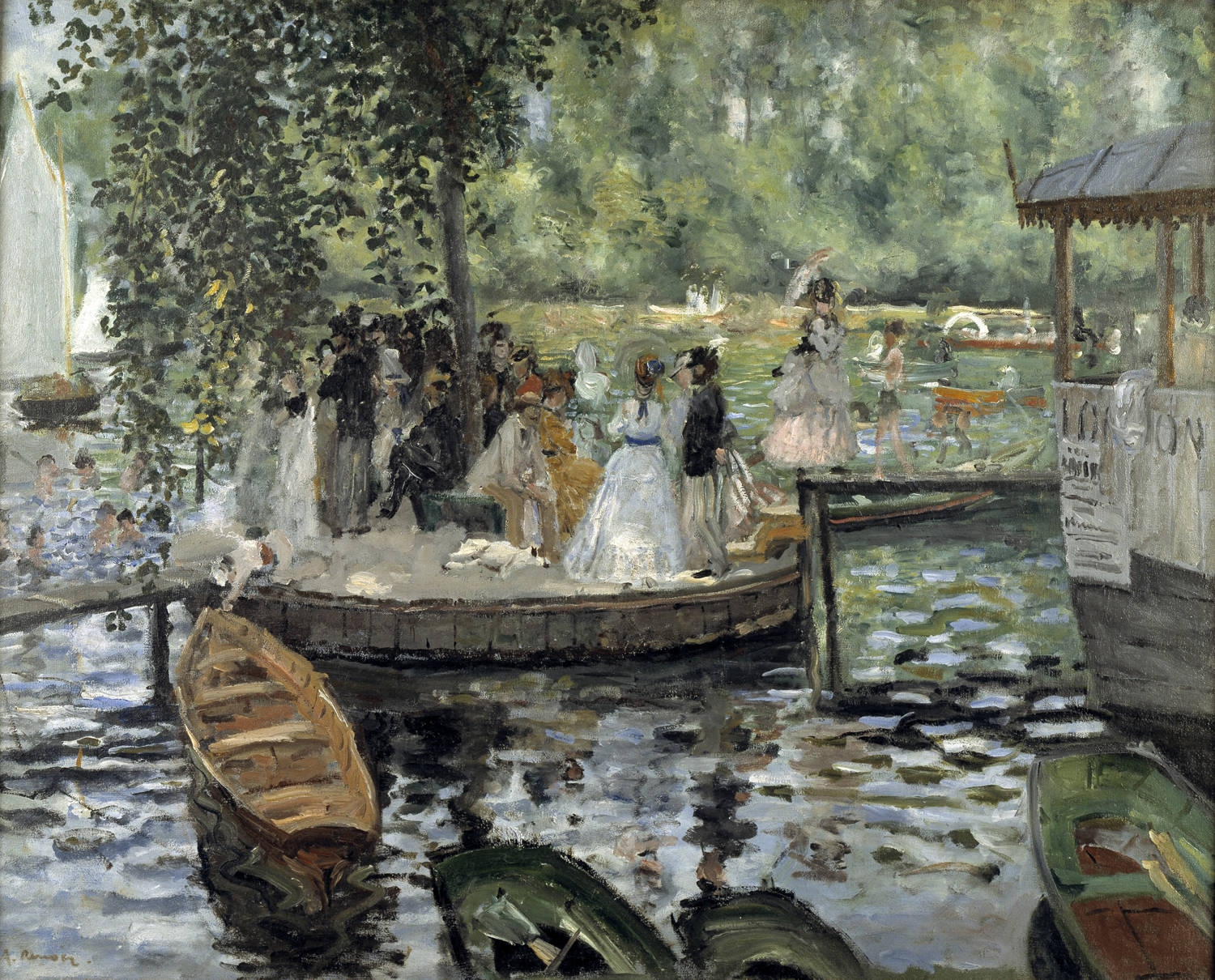La Grenouillere (The Frog Pond)