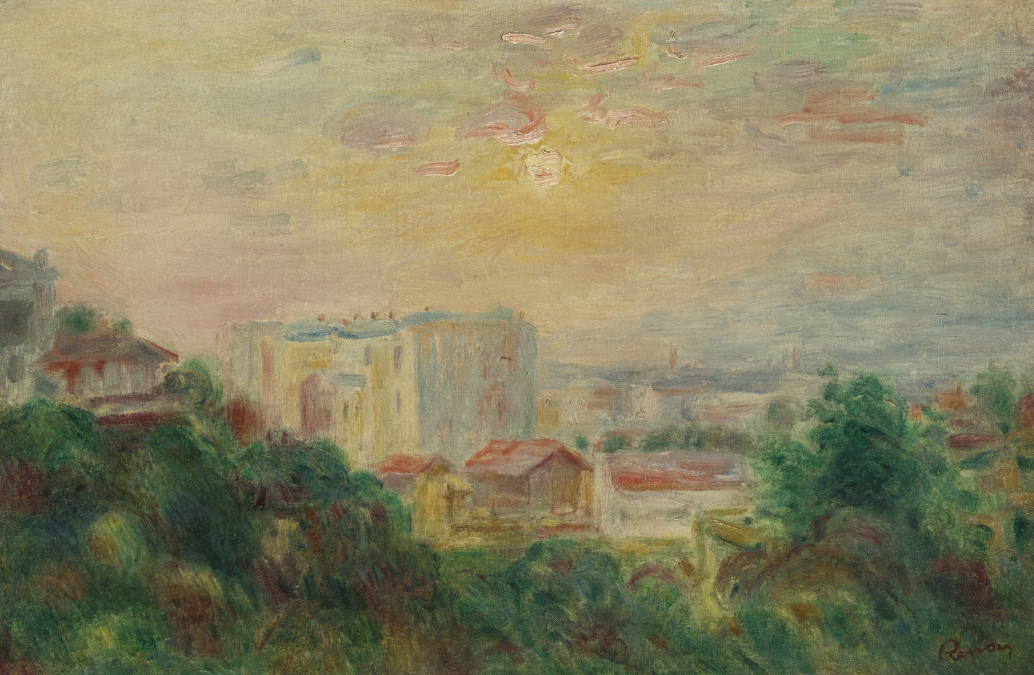 View of Montmartre, 1885
