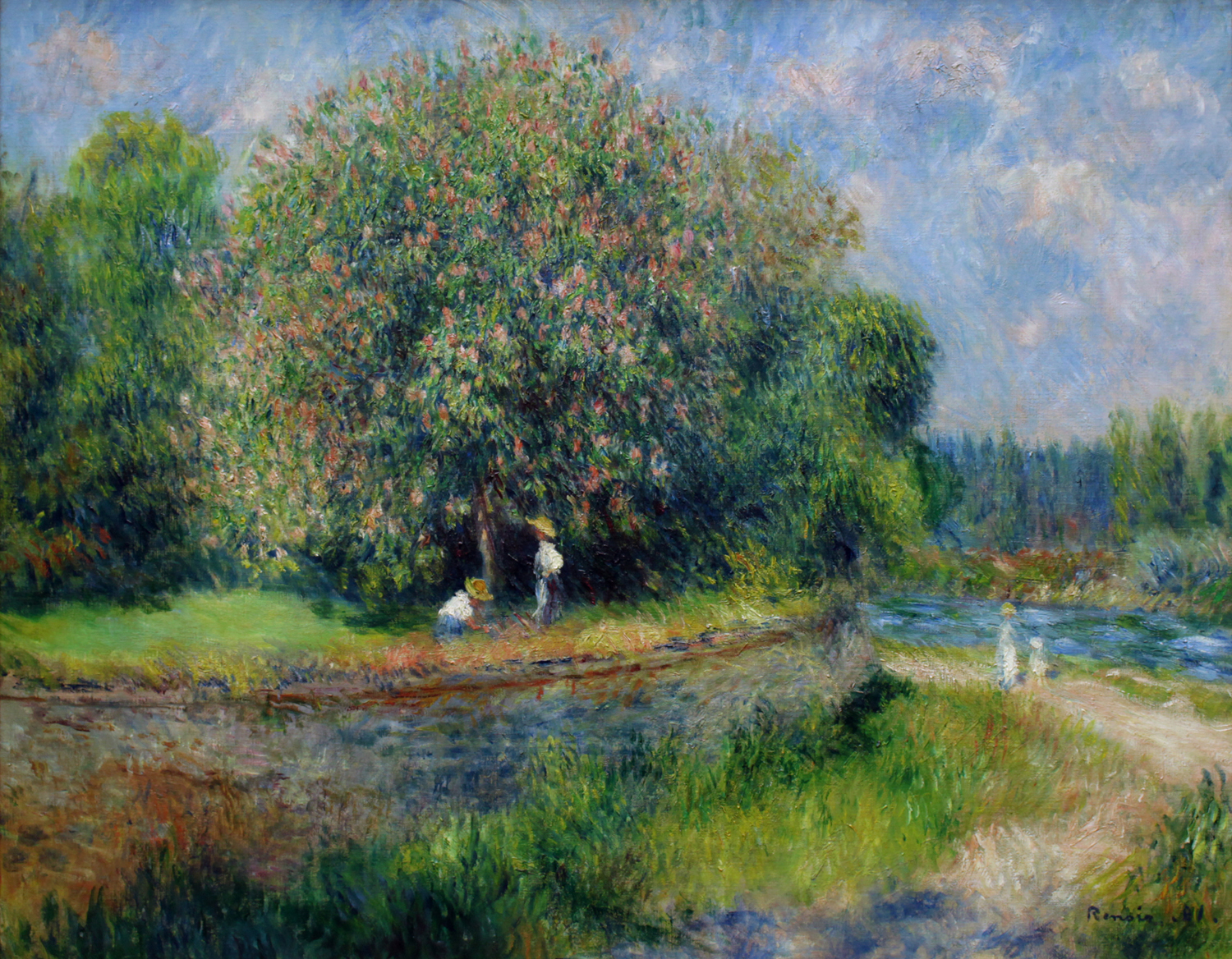 Chesnut Tree in Blossom, 1881