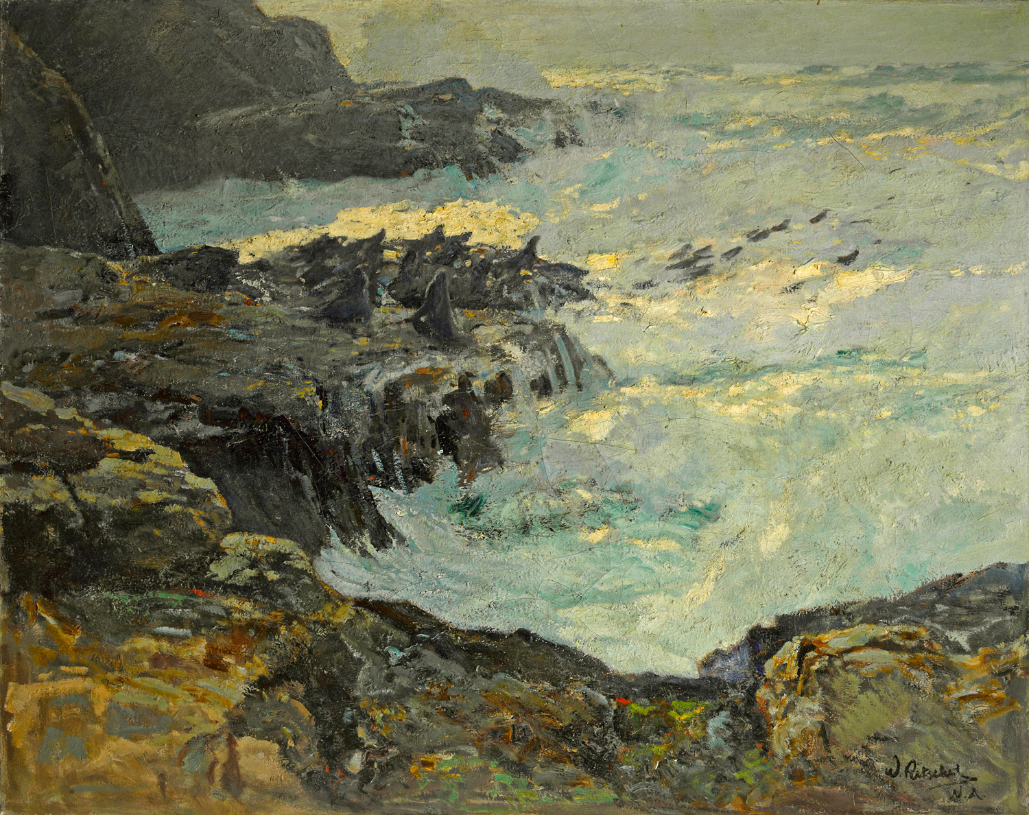 Evening Tide, California Coast, 20th century