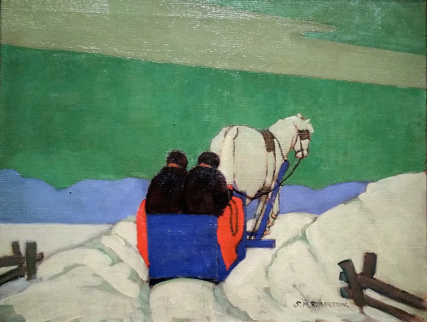 The Blue Carriage, 1924