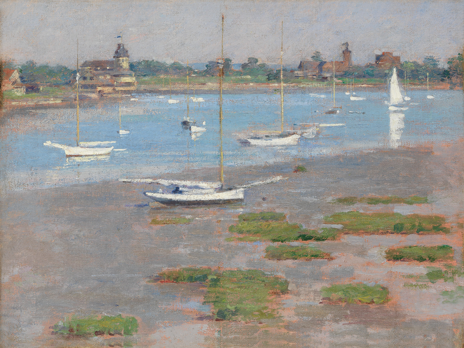 Low Tide, Riverside Yacht Club, 1894