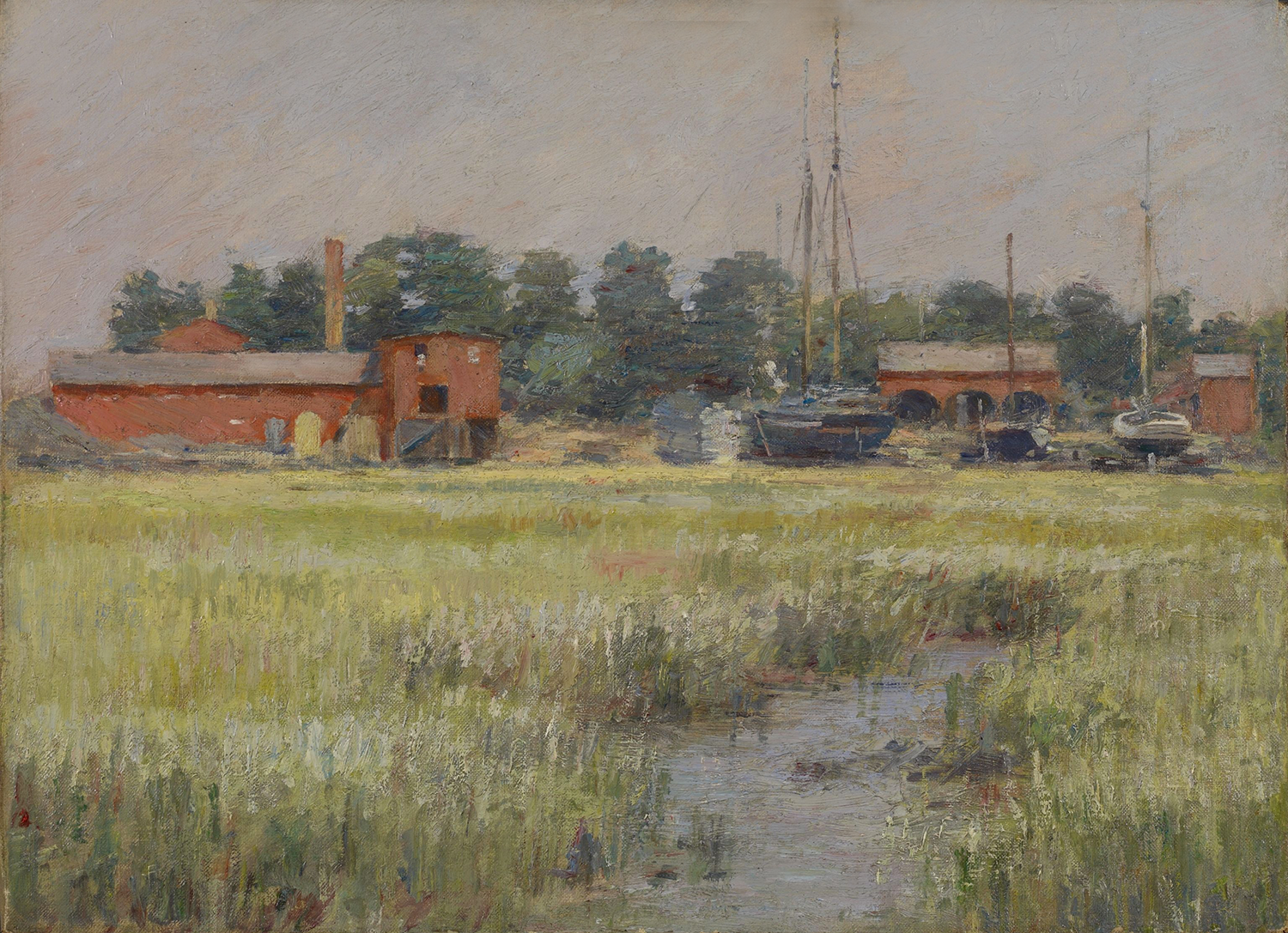 The Ship Yard, Cos Cob, 1894