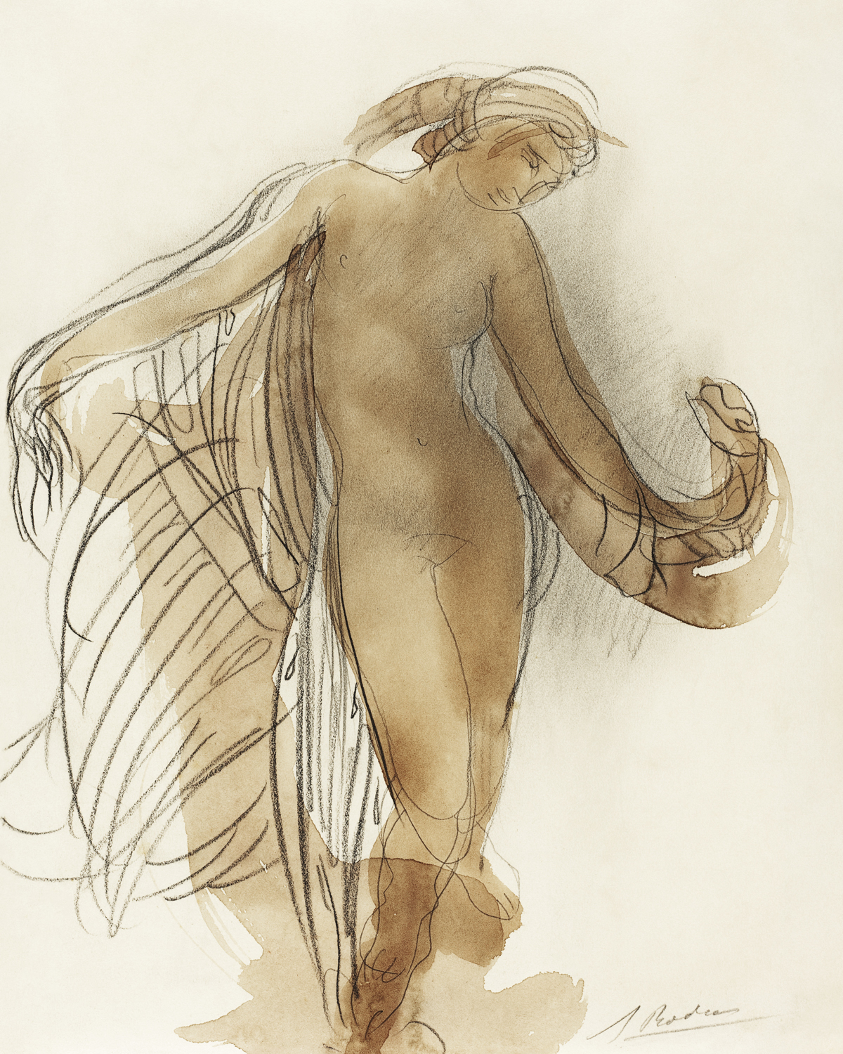 Naked Woman Dancing