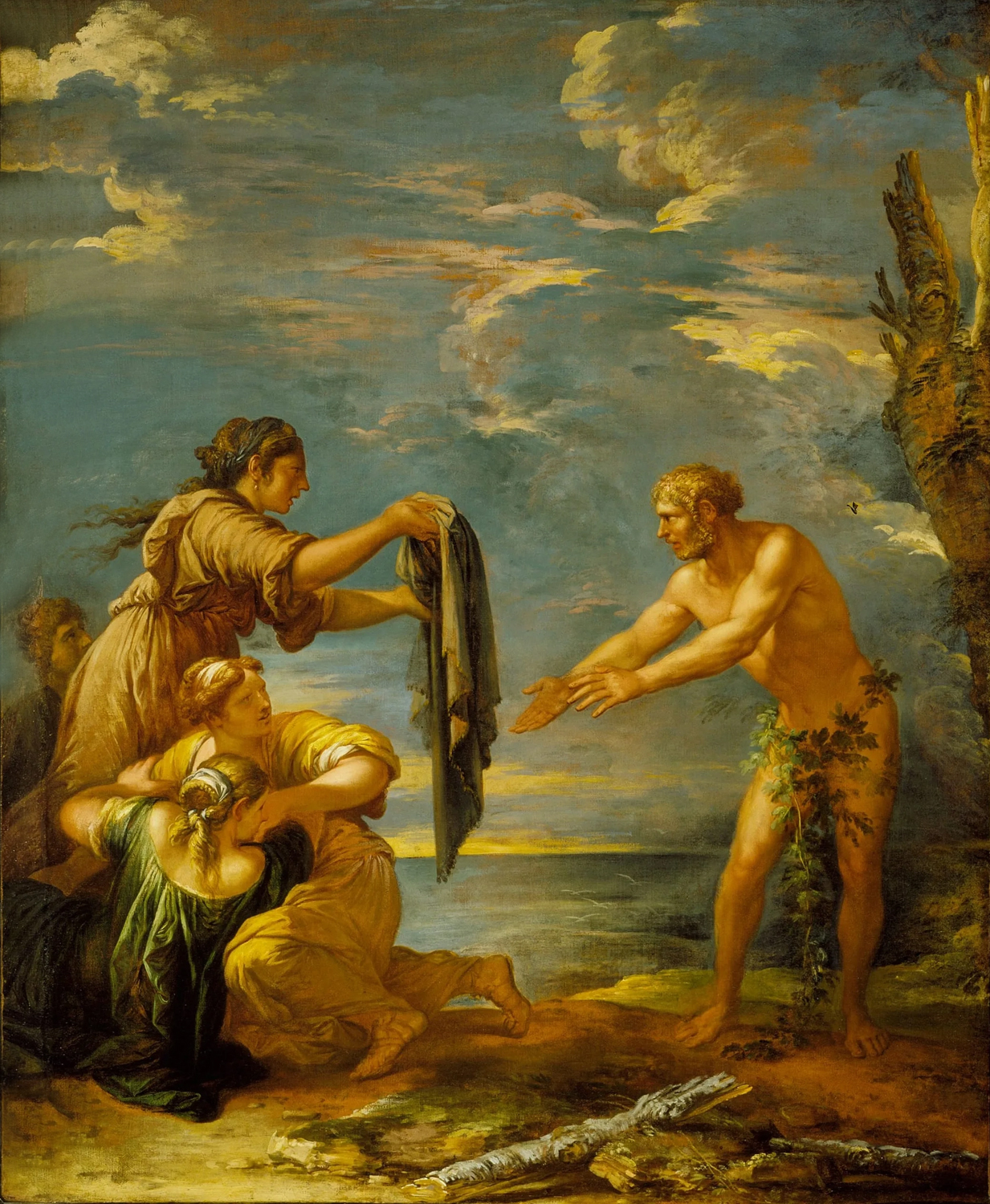 Ulysses and Nausicaa, c. 1655