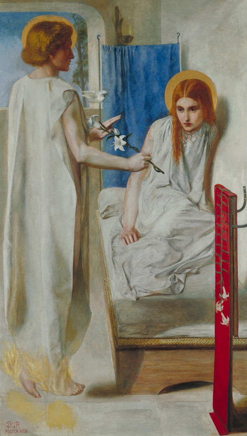 Ecce Ancilla Domini (Behold the Handmaid of the Lord) or The Annunciation, 1850