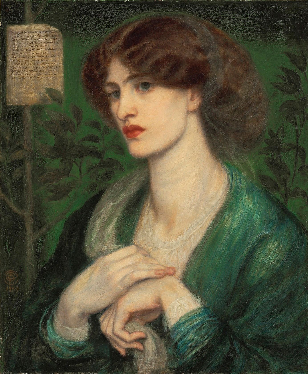 The Salutation of Beatrice, 1869
