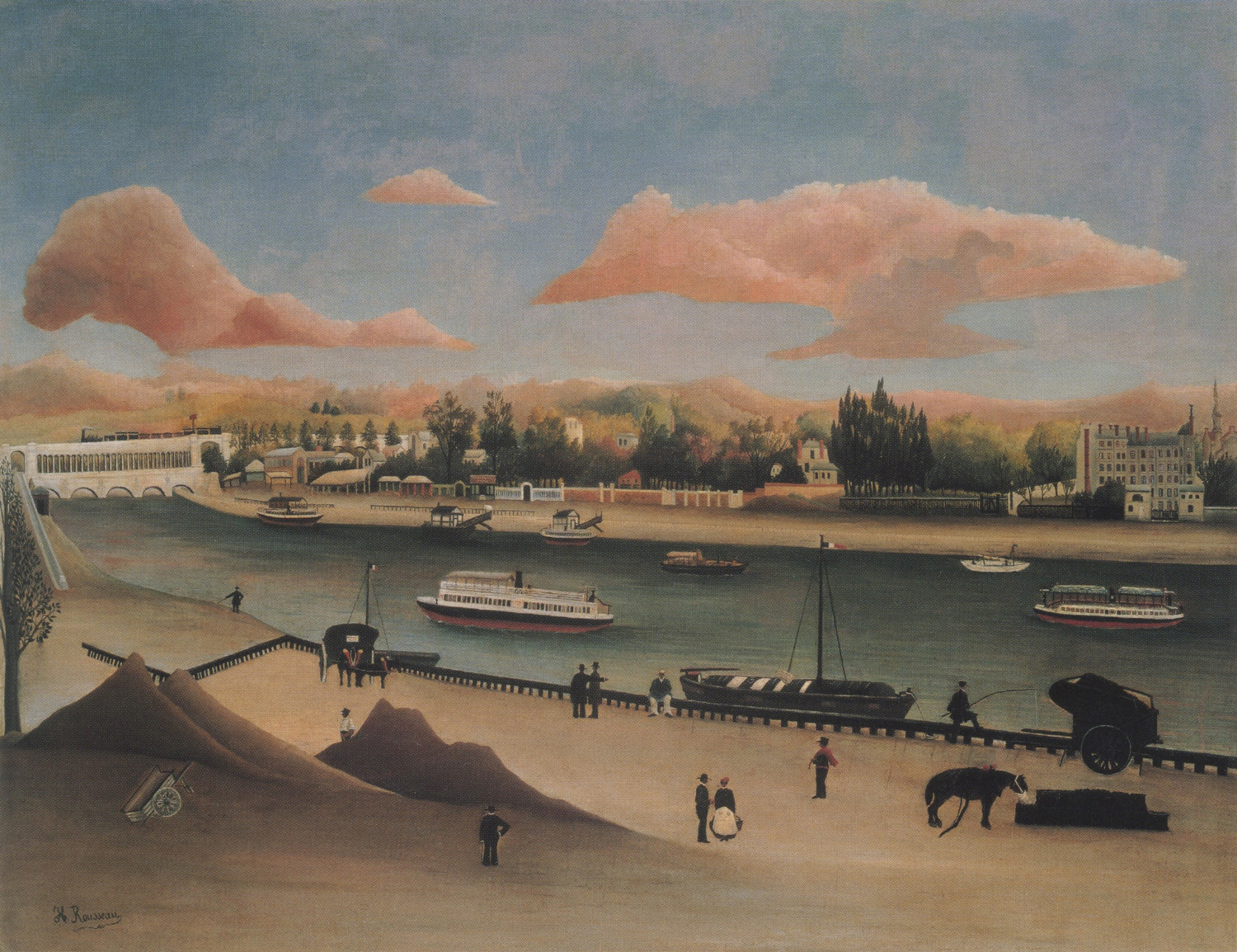 Landscape near Auteuil, 1907