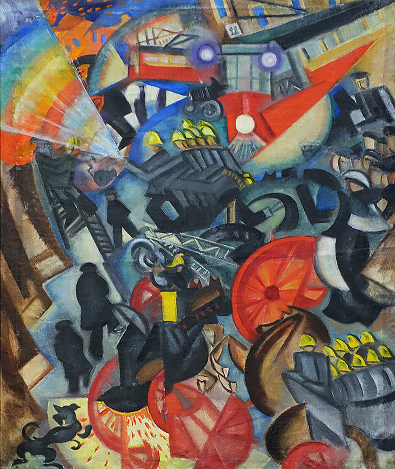 Fire in the City, 1914