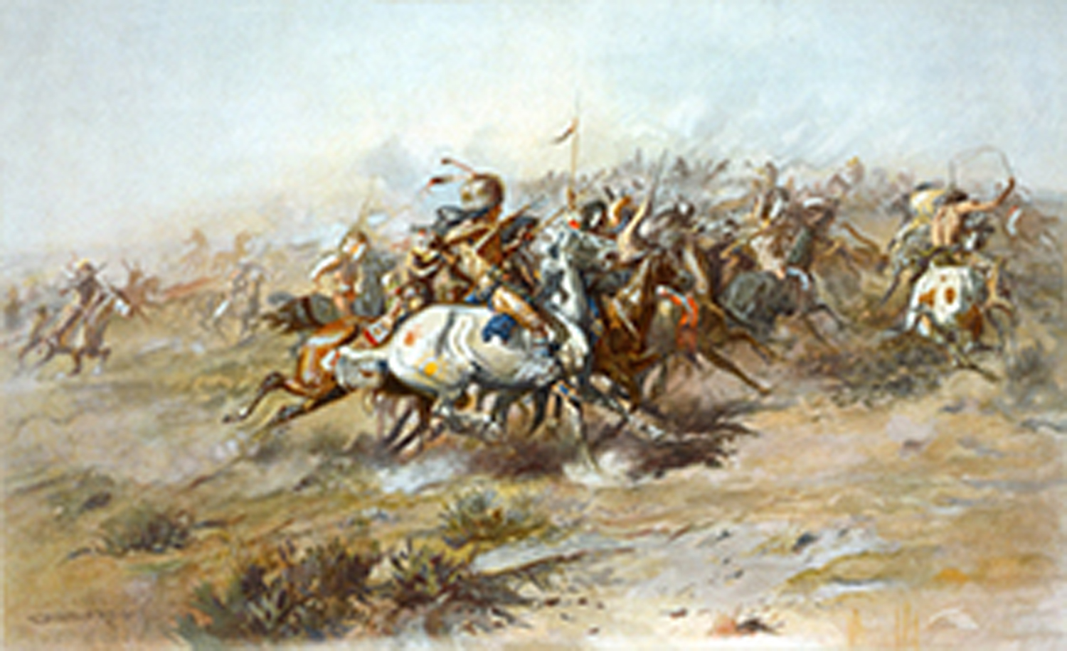 The Custer Fight, 1903