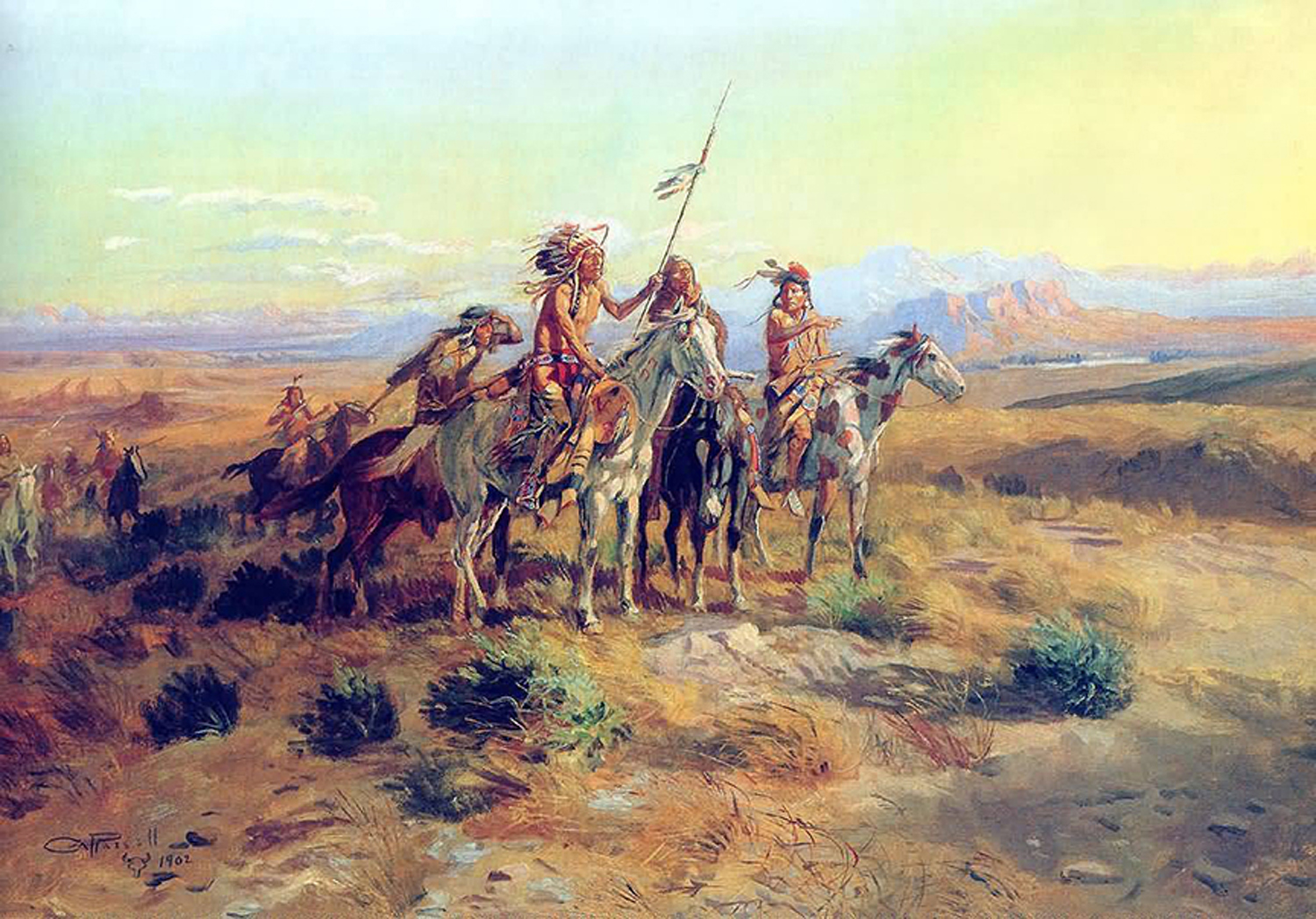 The Scouts, 1902