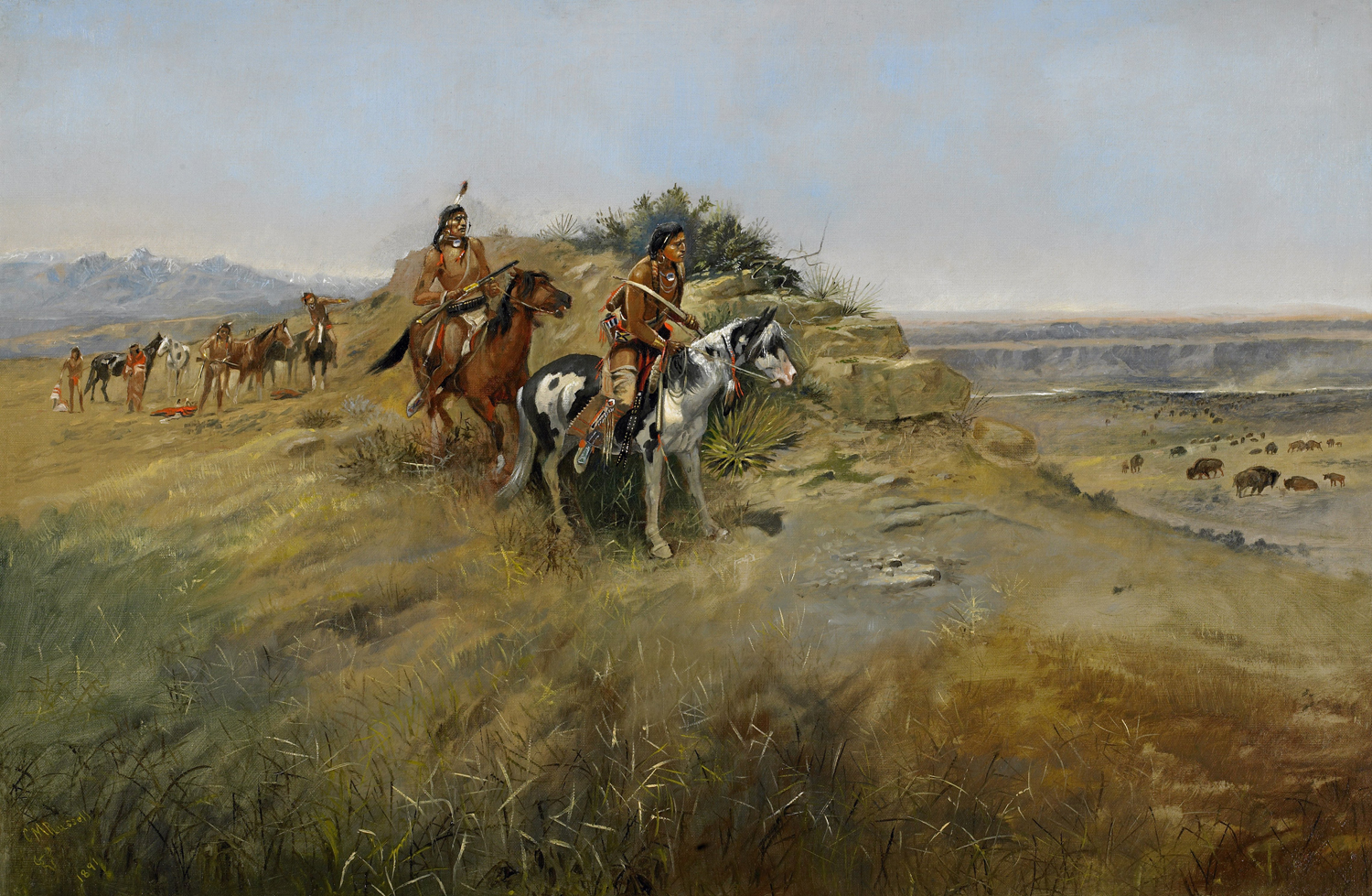 Buffalo Hunt, 1891