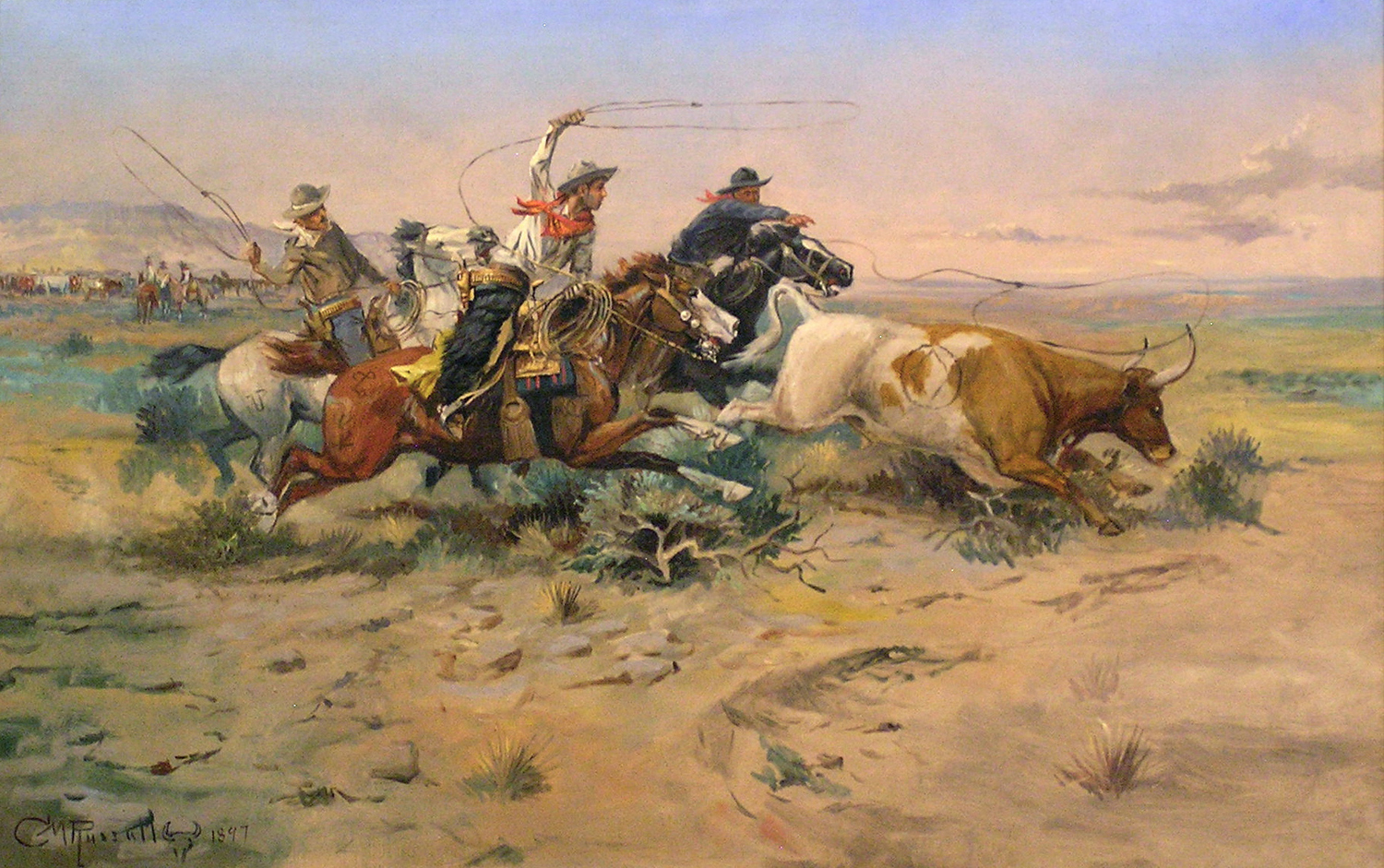 The Herd Quitter, 1897