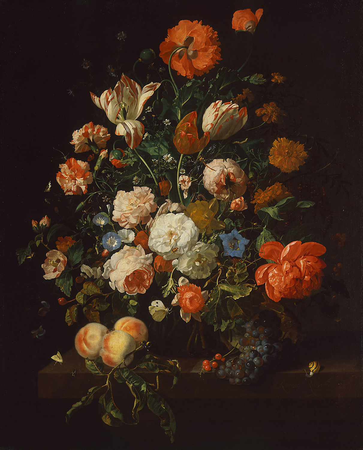 Vase with Flowers, 1706