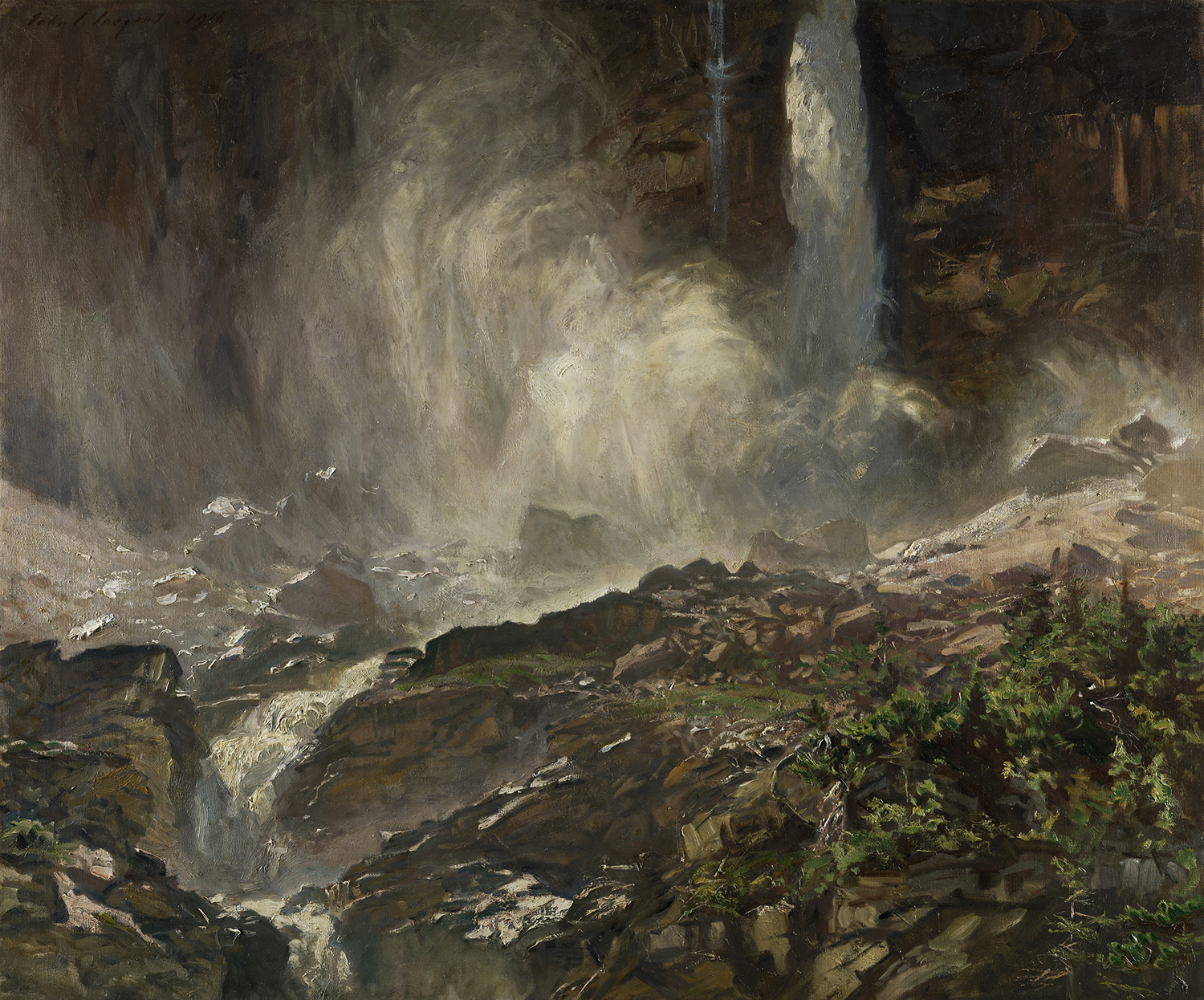 Yoho Falls, 1916