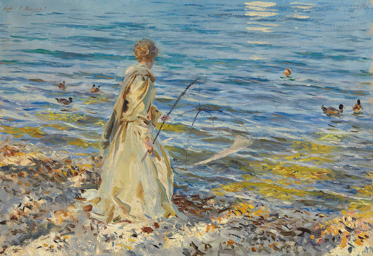Girl Fishing, 1913