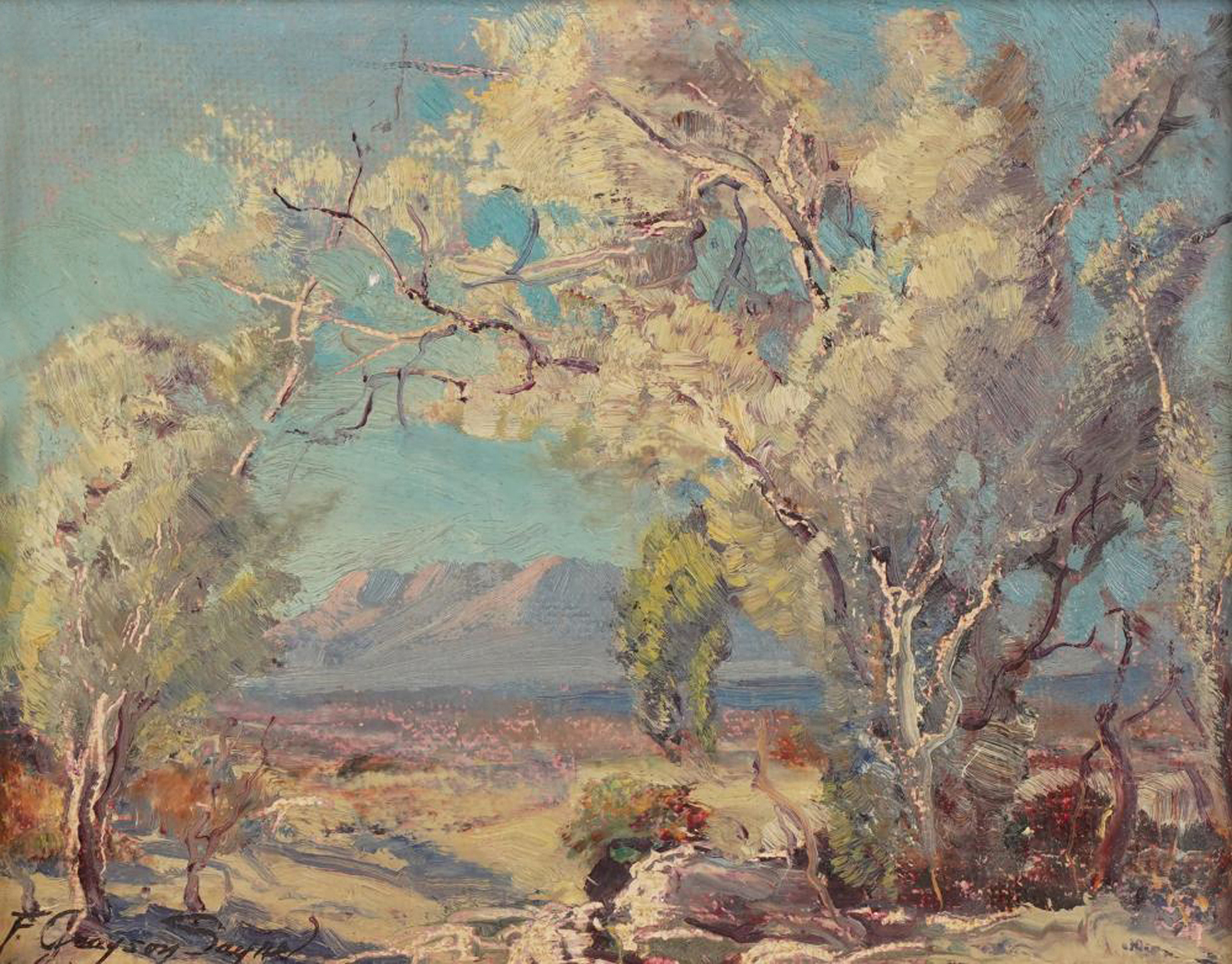 California Desert Landscape, 20th century