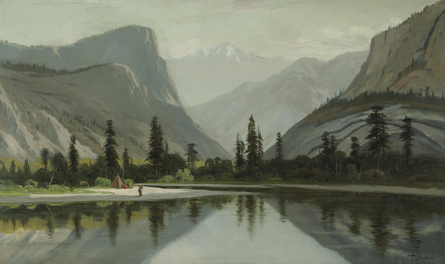 Morning on Mirror Lake, Yosemite Valley, 19th century