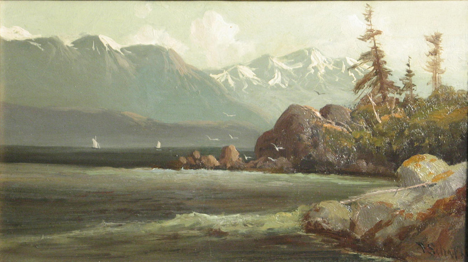 Lake Scene, 19th century