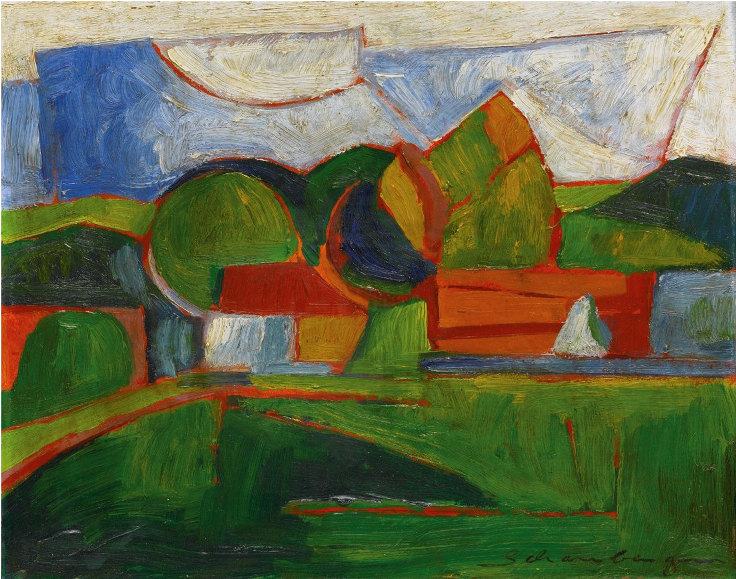 Abstract Landscape, c. 1910-13