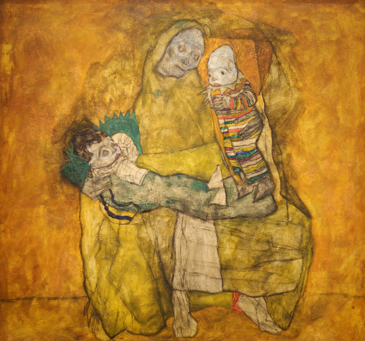 Mother with Two Children II, 1915,