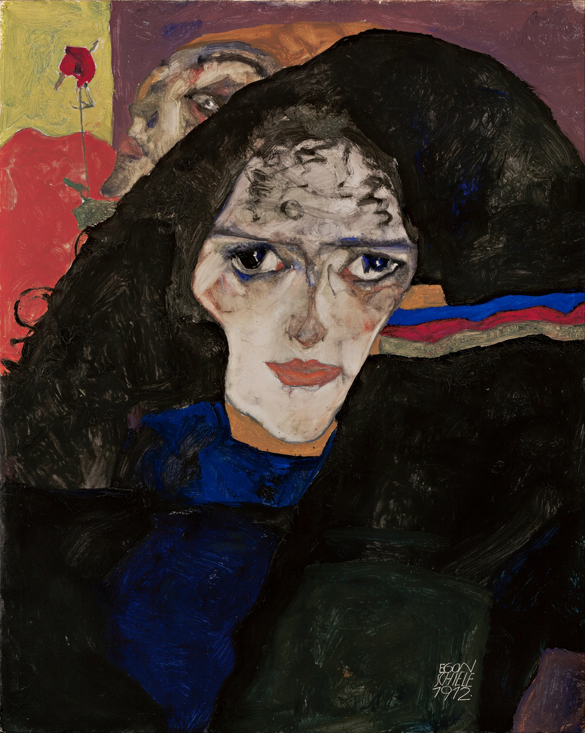 Woman in Mourning, 1912
