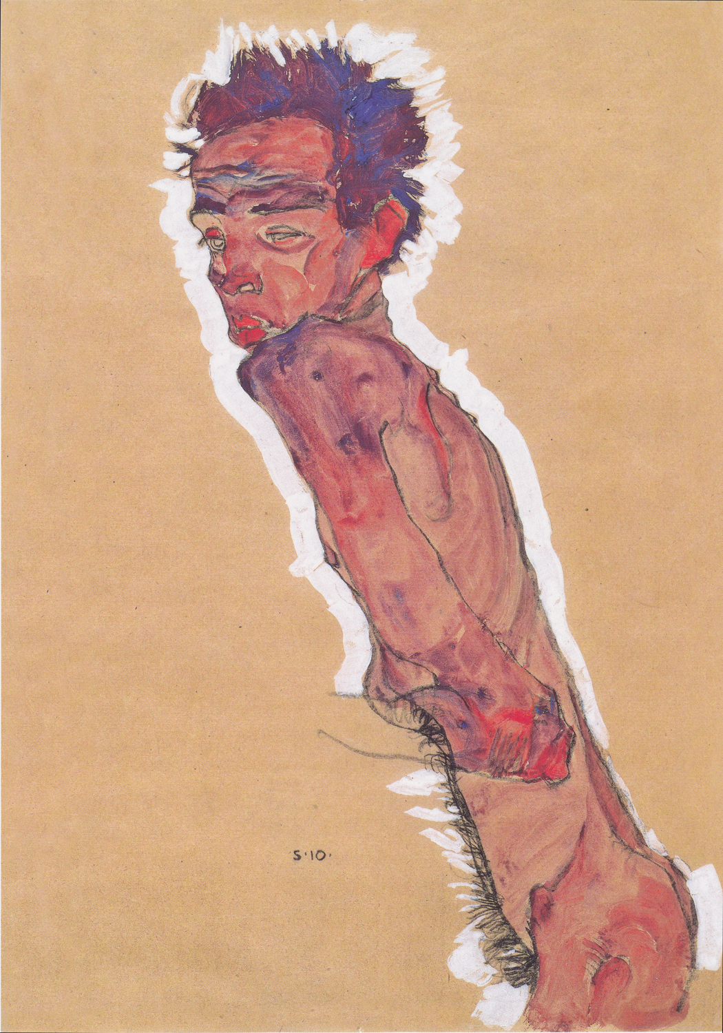 Nude Self-Portrait, 1910