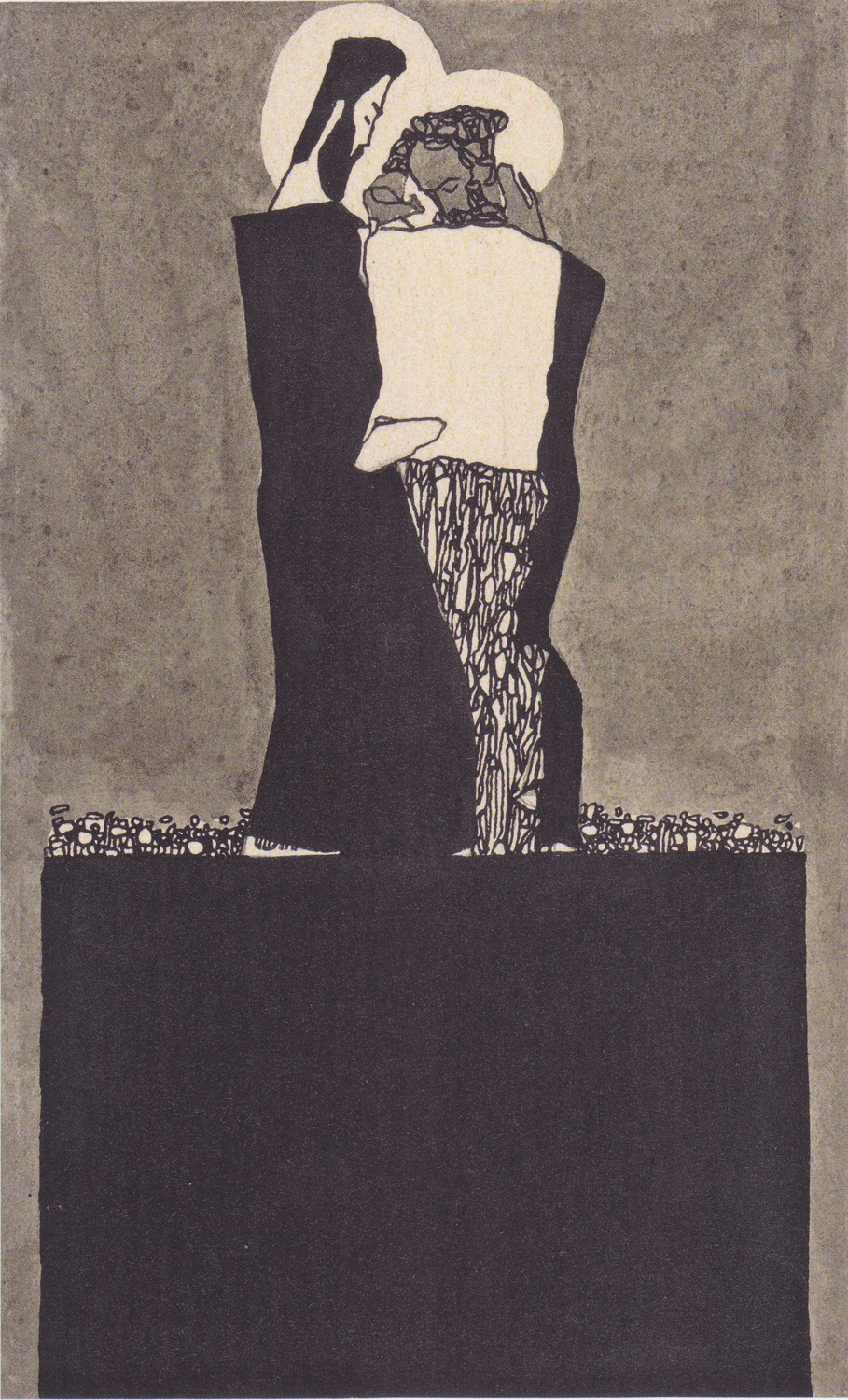 Two Men with Halos, c. 1909