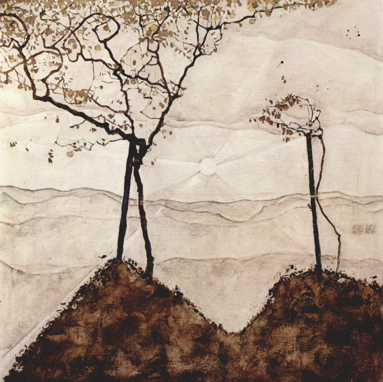 Autumn Sun and Trees, 1912