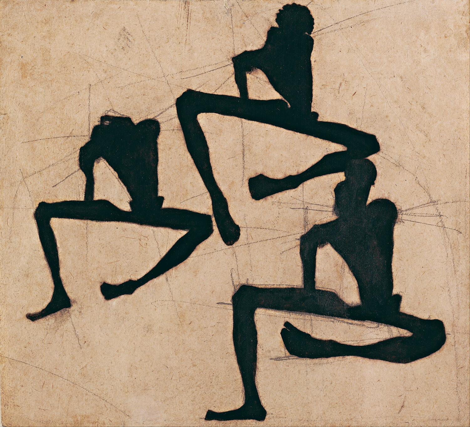 Composition with Three Male Nudes, 1910