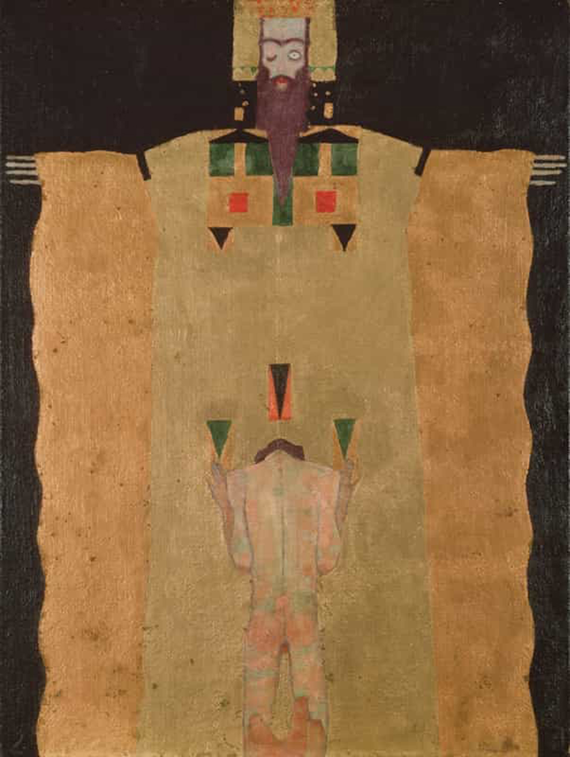 Youth Kneeling Before God the Father, 1909