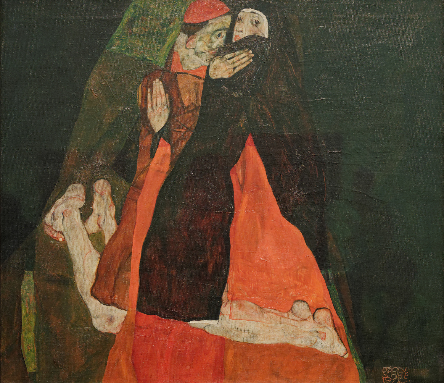 The Cardinal and the Nun, 1912