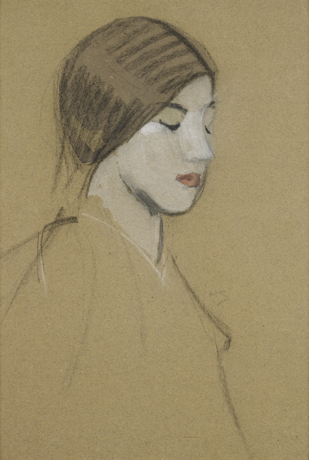 Head of a Girl, 1915