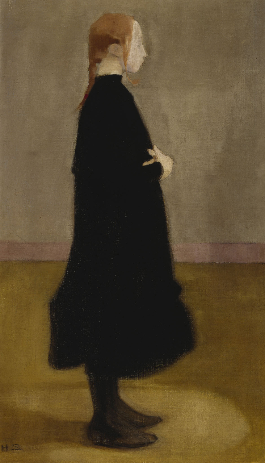 The School Girl II (Girl in Black), 1908