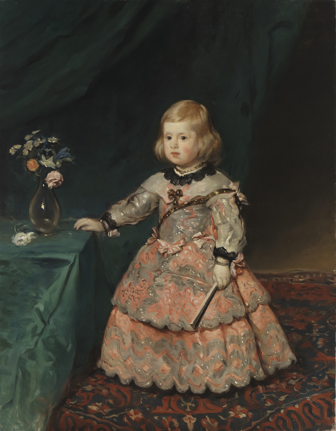 Infanta Maria Theresa, copy after Velazquez, 1894